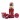 WONDERCHEF nutri blend original, 22000 RPM Mixer grinder blender, 400 watt 2 jars (2 jars, red)