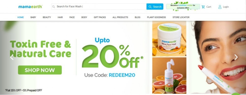 Toxin free & Natrural care | Up to 20% OFF  Use code : REDEEM20