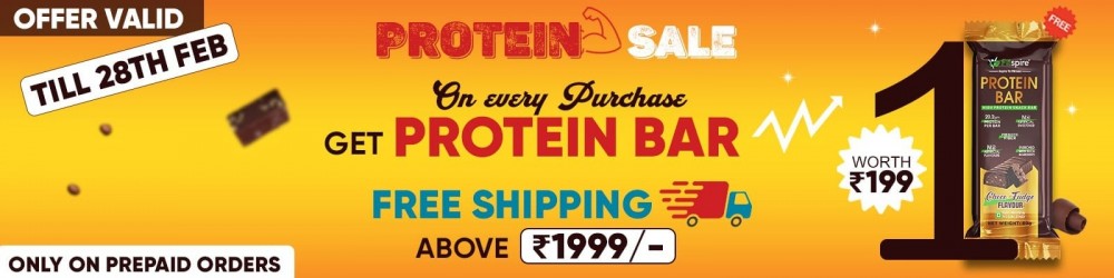70% off + Free Protein Bar worth @ 199+ Free Shipping  Use Code  : ADTD70