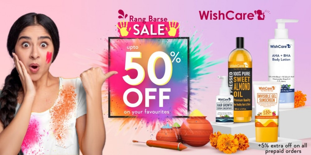Holi Rang Barse Sale   Upto 50% OFF on All your favorites +5% extra off on all prepaid orders