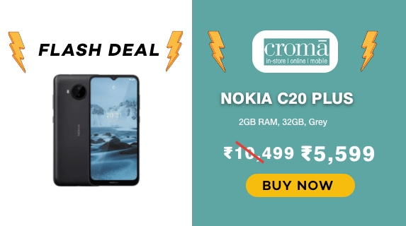 Buy Nokia C20 Plus (2GB RAM, 32GB, Grey) @5599