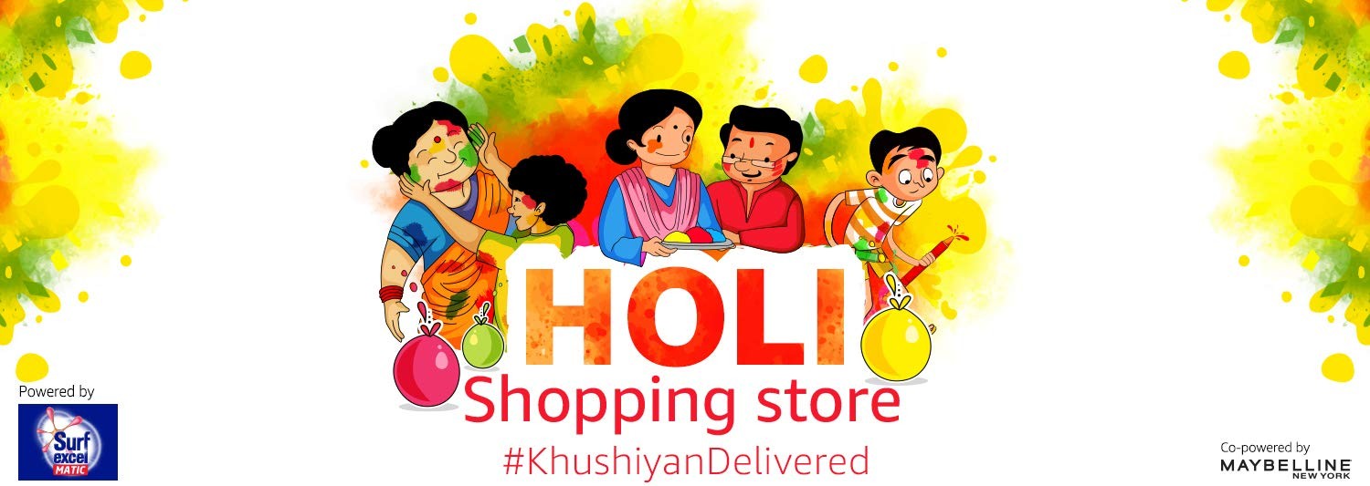 Amazon Holi Shopping Store