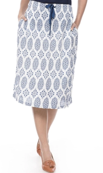 amadore printed women's regular multicolor skirt 708SK114RY