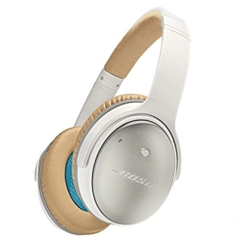 bose quietcomfort 25 acoustic noise cancelling headphones for samsung and android devices, white 715053-0120